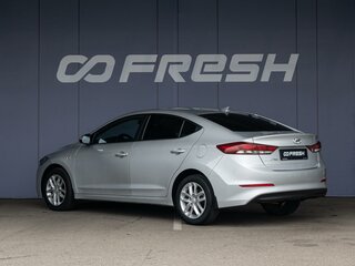 2017 Hyundai Elantra VI (AD), серебристый, 1265000 рублей, вид 2