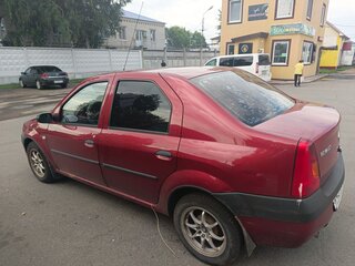 2009 Renault Logan I, красный, 400000 рублей, вид 4
