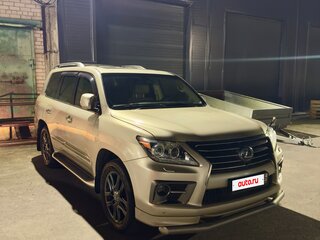 2013 Lexus LX 570 III Рестайлинг, бежевый, 3690000 рублей, вид 5