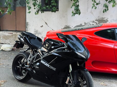 2011 Ducati 848, чёрный, 500000 рублей, вид 1