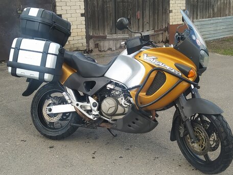 1999 Honda XL1000V Varadero, золотистый, 365000 рублей, вид 2