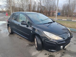 2007 Peugeot 307 I Рестайлинг, чёрный, 350000 рублей, вид 2