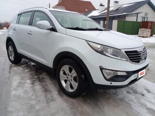 2012 Kia Sportage III, белый, 1140000 рублей, вид 3