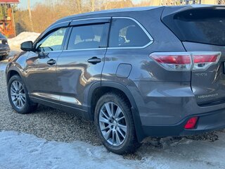 2015 Toyota Highlander III (XU50), серый, 3410000 рублей, вид 4