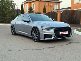 2019 Audi A6 55 TFSI V (C8), серебристый, 3300000 рублей, вид 3