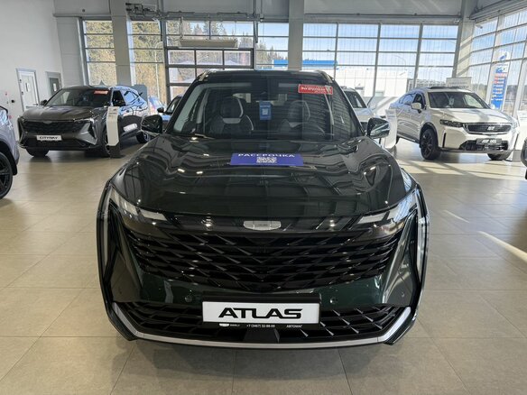 2026 Geely Atlas II, зелёный - вид 1