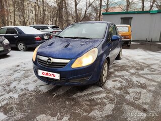 2008 Opel Corsa D, синий, 320000 рублей, вид 1