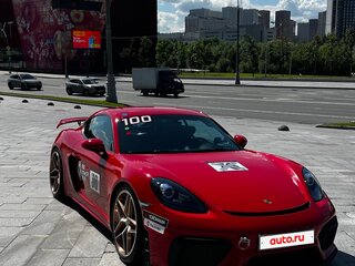 2021 Porsche Cayman GT4 II 718 (982), красный, 12700000 рублей, вид 1