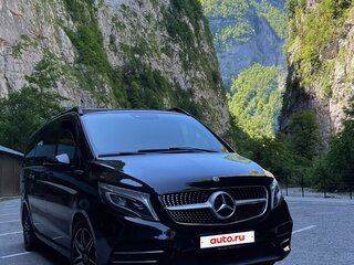 2019 Mercedes-Benz V-Класс Long 220 d длинный III (W447) Рестайлинг, чёрный, 4950000 рублей, вид 1