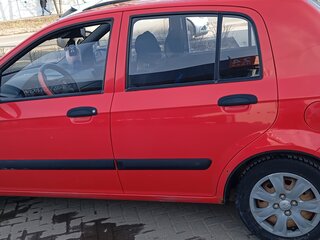2008 Hyundai Getz I Рестайлинг, красный, 410000 рублей, вид 4