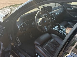 2020 BMW 5 серии 530d xDrive VII (G30/G31/G38), чёрный, 4500000 рублей, вид 5