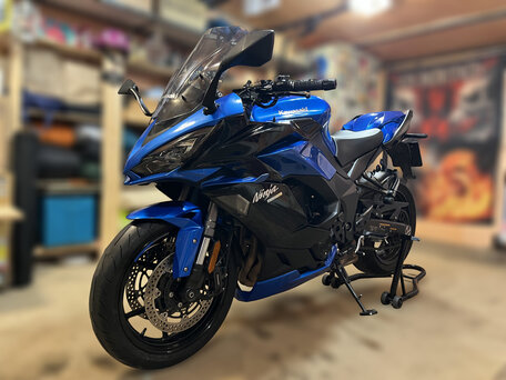2021 Kawasaki Ninja 1000 SX, синий, 1300000 рублей, вид 2