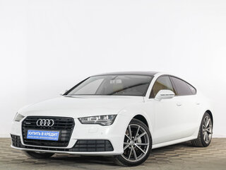 2015 Audi A7 I (4G) Рестайлинг, белый, 2949000 рублей, вид 3
