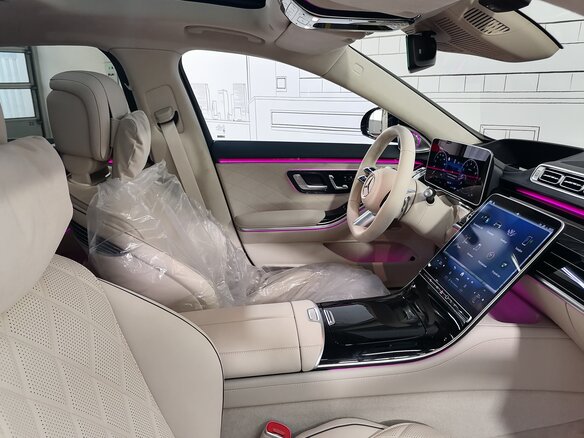 2024 Mercedes-Benz S-Класс 500 4MATIC VII (W223), чёрный - вид 10