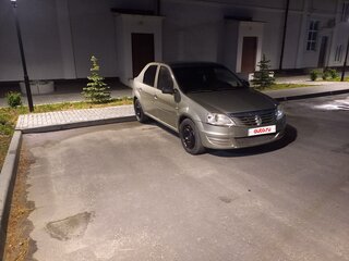 2010 Renault Logan I Рестайлинг, бежевый, 190000 рублей, вид 2