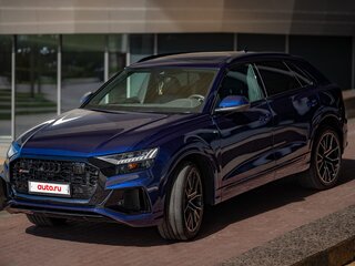 2023 Audi Q8 55 TFSI I (4M), синий, 6700000 рублей, вид 3