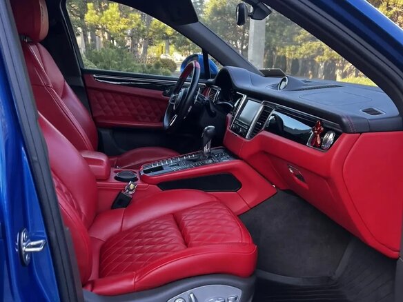 2015 Porsche Macan S I, синий - вид 10