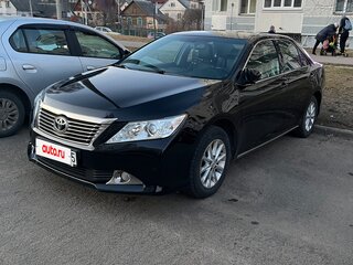 2013 Toyota Camry VII (XV50), чёрный, 1250000 рублей, вид 1