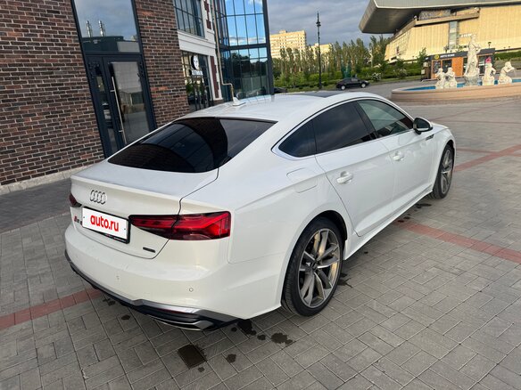 2020 Audi A5 Sportback 40 TDI II (F5) Рестайлинг, белый, 3890000 рублей - вид 5