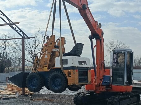 2000 Komatsu SK07, жёлтый, 1100000 рублей, вид 2