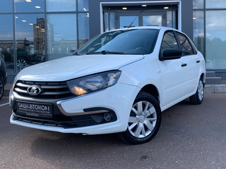 2018 Lada (ВАЗ) Granta I Рестайлинг, белый, 465000 рублей, вид 2