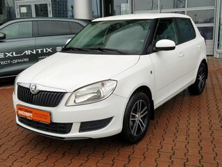 2014 Skoda Fabia II Рестайлинг, белый, 660000 рублей, вид 1