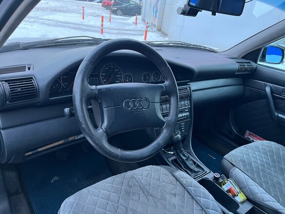 1996 Audi A6 I (C4), синий, 399000 рублей - вид 10