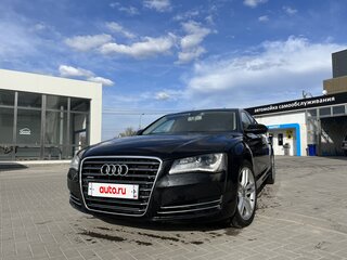 2012 Audi A8 Long III (D4), чёрный, 1500000 рублей, вид 2