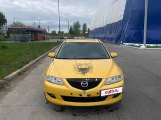 2005 Mazda 6 I (GG), жёлтый, 290000 рублей, вид 2