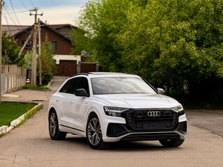 2022 Audi Q8 55 TFSI I (4M), белый, 9900000 рублей, вид 1