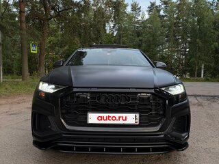2020 Audi Q8 55 TFSI I (4M), чёрный, 7200000 рублей, вид 4
