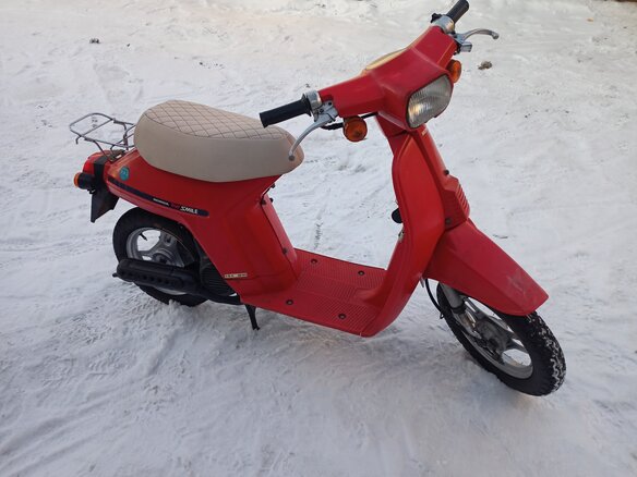 1986 Honda Eve Smile, красный, 65000 рублей - вид 22