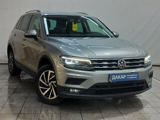 2018 Volkswagen Tiguan II, серебристый, 2450000 рублей, вид 3