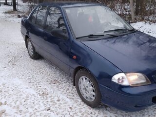 2001 Suzuki Swift II Рестайлинг, голубой, 250000 рублей, вид 1
