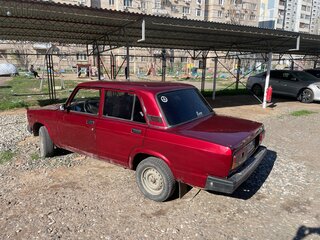 2007 Lada (ВАЗ) 2107, пурпурный, 115000 рублей, вид 3