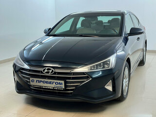 2019 Hyundai Elantra VI (AD) Рестайлинг, синий, 1530000 рублей, вид 1