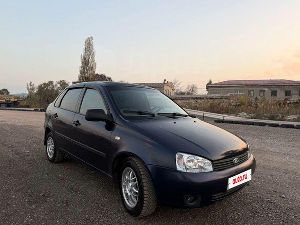 2008 Lada (ВАЗ) Kalina I, синий, 280000 рублей - вид 3