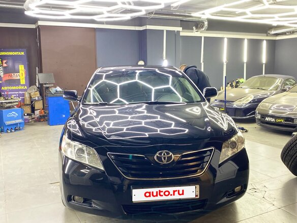 2006 Toyota Camry VI (XV40), чёрный, 1150000 рублей - вид 1