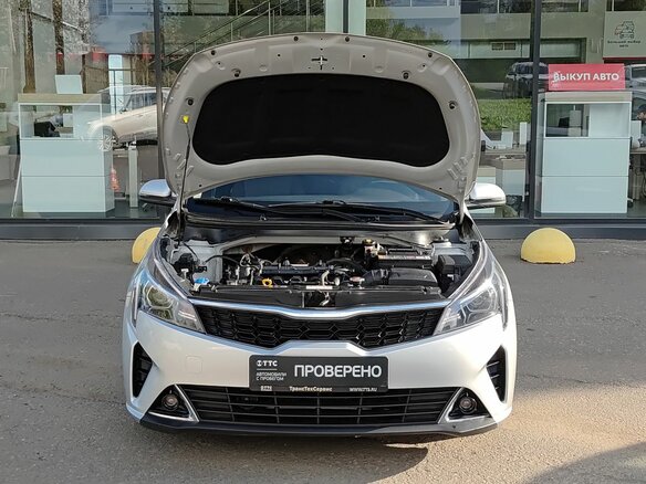 2021 Kia Rio IV Рестайлинг, серый - вид 8