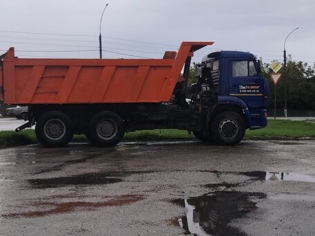 2013 КамАЗ 6520, синий, 1100000 рублей, вид 1