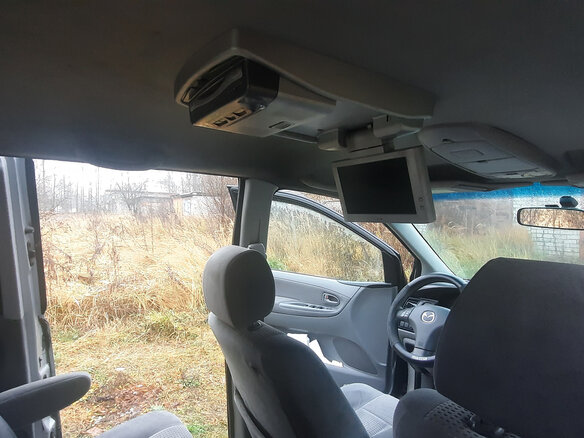 2004 Mazda MPV II (LW) Рестайлинг, серебристый, 750000 рублей - вид 28