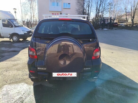2001 Renault Scenic RX4 I Рестайлинг, синий, 400000 рублей - вид 5