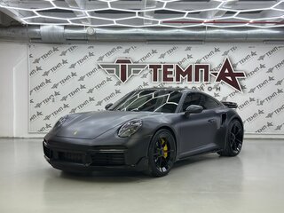 2021 Porsche 911 Turbo VIII (992), чёрный, 19500000 рублей, вид 3