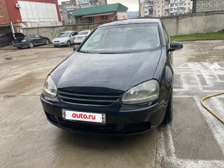 2004 Volkswagen Golf V, чёрный, 390000 рублей, вид 1