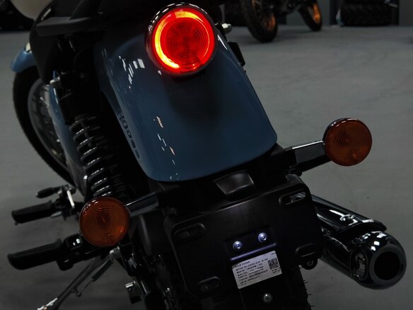 2025 Royal Enfield Meteor, голубой - вид 28