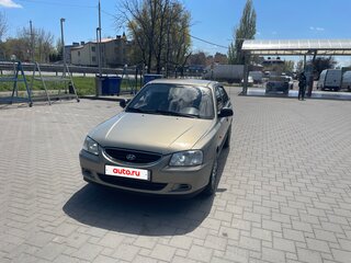 2008 Hyundai Accent ТагАЗ II, белый, 530000 рублей, вид 1