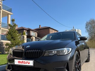 2020 BMW 3 серии 320i VII (G2x), чёрный, 3650000 рублей, вид 3