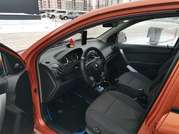 2006 Chevrolet Aveo I Рестайлинг, оранжевый, 320000 рублей - вид 14