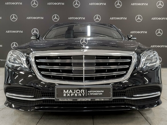 2019 Mercedes-Benz S-Класс 400 d VI (W222, C217) Рестайлинг, чёрный
