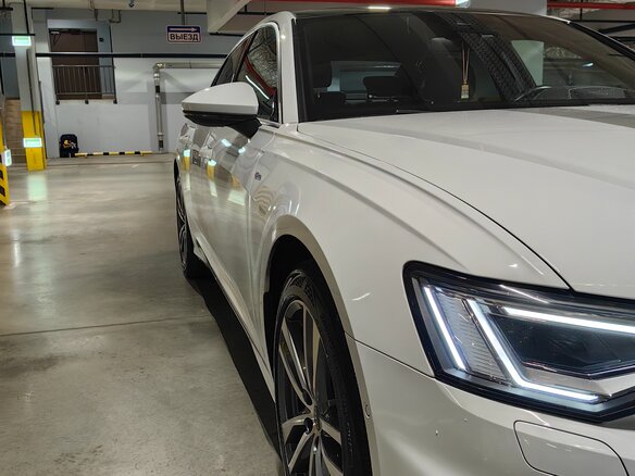 2021 Audi A6 45 TFSI V (C8), белый - вид 12